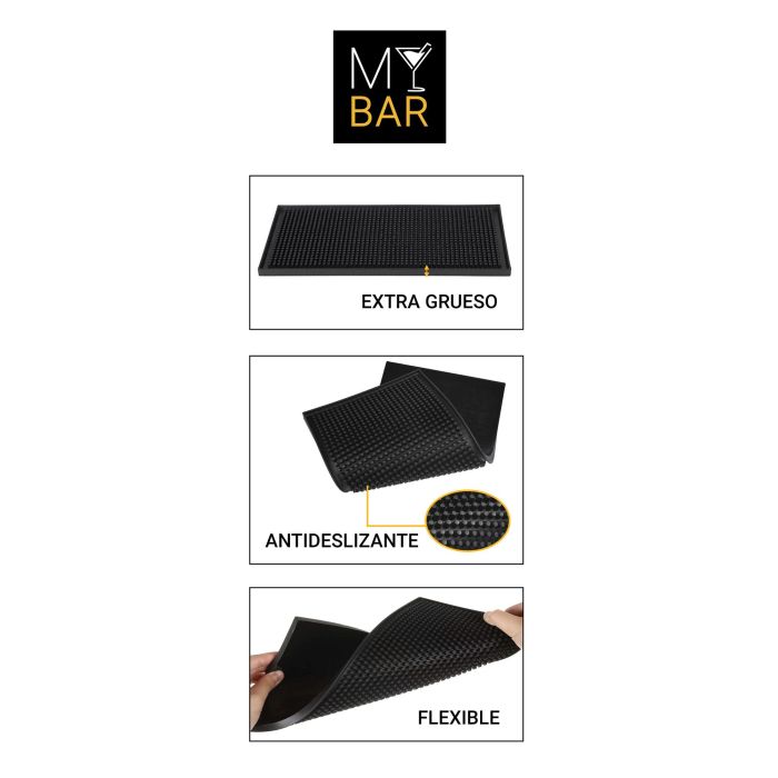 Tapete Escurridor De Vasos 30x15 cm - My Bar (18 Unidades) 7 Tapete Escurridor De Vasos 30x15 cm - My Bar (18 Unidades) 7