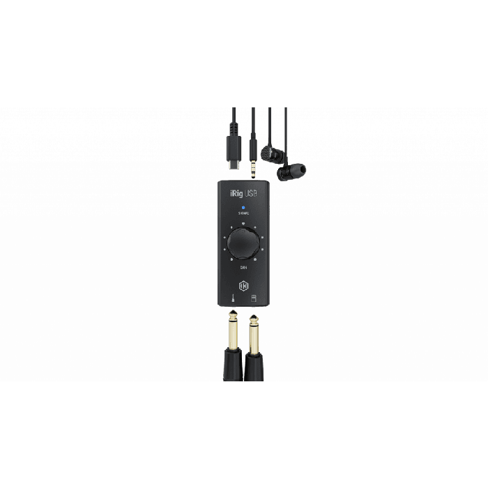 IKMULTIMED Interface de Guitarra USB-C para iPhone, iPod Touch, iPad, Mac y PC 1