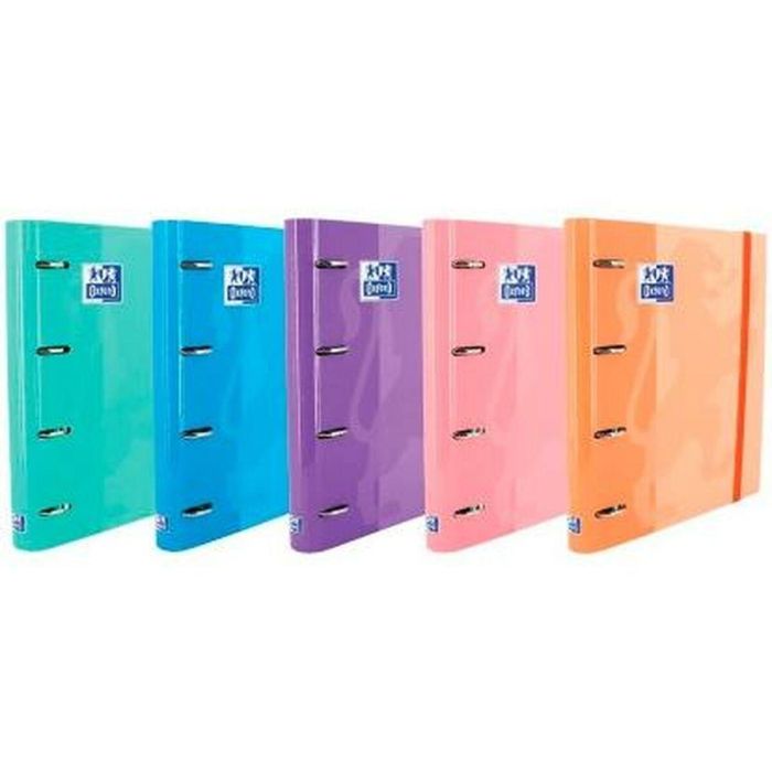 Carpeta de anillas Oxford EUROPEANBINDER Multicolor A4+ (10 Unidades) 7 Carpeta de anillas Oxford EUROPEANBINDER Multicolor A4+ (10 Unidades) 7