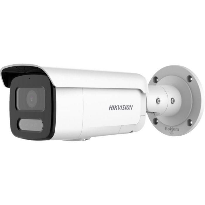 Hikvision Cámara IP Bullet 4MP Smart Hybrid Light ColorVu 2.8mm WDR IP67 Audio Alarma Luz Híbrida 60m 12V/PoE