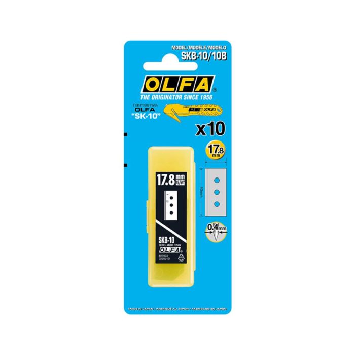 Olfa Repuesto Cutter Sk-10 - Cuchilla Fracturable 1 Olfa Repuesto Cutter Sk-10 - Cuchilla Fracturable 1