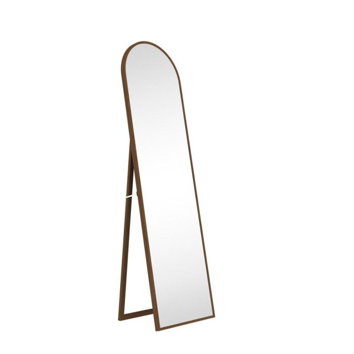 DKD Home Decor Espejo Vestidor 3 x 180 x 50 cm Marron Oscuro Pino y Cristal