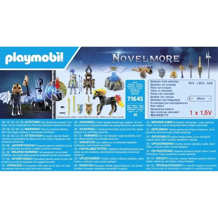 Playmobil Guardia Acorazado Novelmore 71645