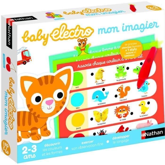 Nathan Baby Electro Mi Libro de Imágenes | Juego Electrónico Interactivo de Preguntas y Respuestas para Aprendizaje Temprano 2 Nathan Baby Electro Mi Libro de Imágenes | Juego Electrónico Interactivo de Preguntas y Respuestas para Aprendizaje Temprano 2