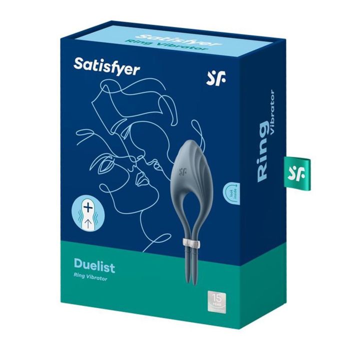 Satisfyer Duelist Anillo Vibrador Azul Oscuro Satisfyer Duelist Anillo Vibrador Azul Oscuro