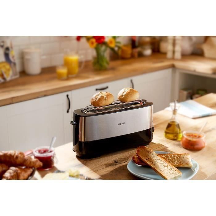Tostadora Philips Viva Collection 1030W 3 Tostadora Philips Viva Collection 1030W 3