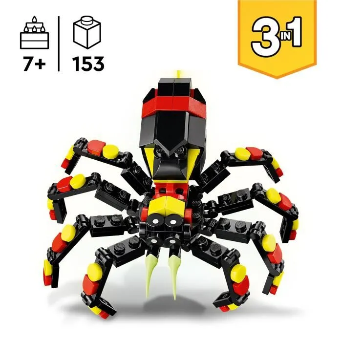 Lego Juego de Construccion Fauna Salvaje Araña Misteriosa Creator 1