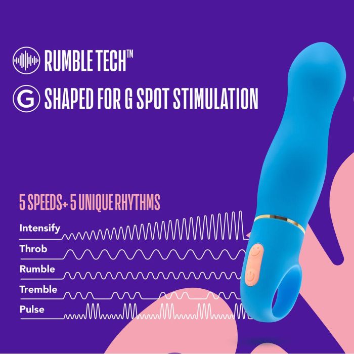 Vibrador Blush Aria Azul 5 Vibrador Blush Aria Azul 5