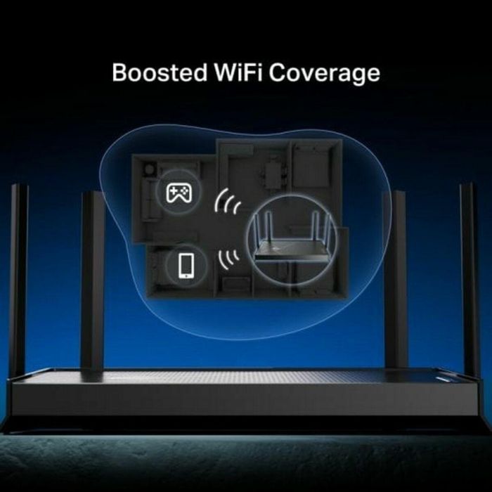 TP-Link Archer BE3600 Router Wi-Fi 7 Inalámbrico Doble Banda 2.4/5GHz 2.5 Gigabit Ethernet 2882 Mbps MU-MIMO USB Negro 32