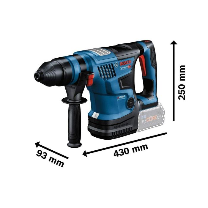 Bosch Professional GBH 18V-34 FC Martillo Perforador Inalámbrico SDS-Plus 18V sin Batería con Maletín Estándar 2 Bosch Professional GBH 18V-34 FC Martillo Perforador Inalámbrico SDS-Plus 18V sin Batería con Maletín Estándar 2