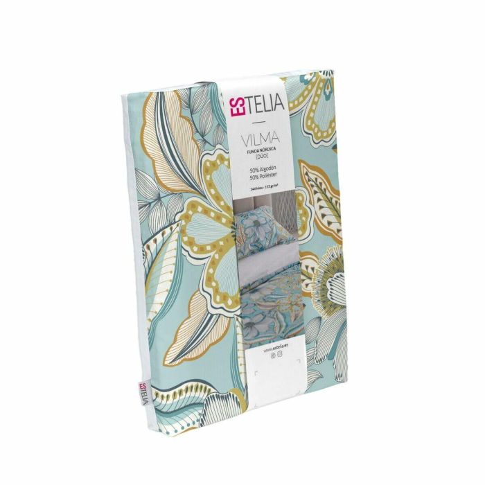 Juego de funda nórdica Alexandra House Living Vilma Multicolor Cama de 150/160 3 Piezas Juego de funda nórdica Alexandra House Living Vilma Multicolor Cama de 150/160 3 Piezas
