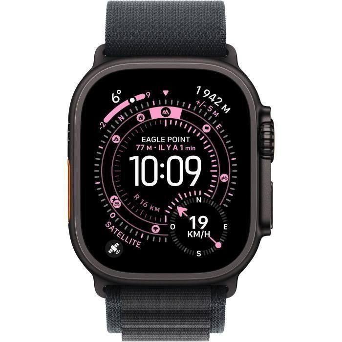 Apple Watch Ultra 3 Titanium Cellular 49mm, Alpine Loop Negro (Talla M) 1 Apple Watch Ultra 3 Titanium Cellular 49mm, Alpine Loop Negro (Talla M) 1