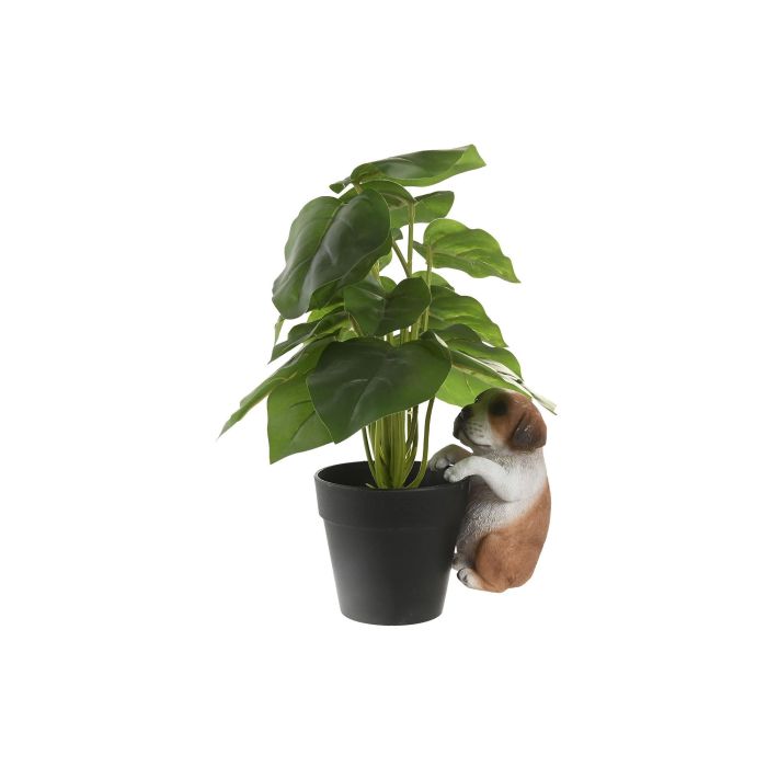 Figura Shabby DKD Home Decor Blanco Marron 8 x 14 x 8 cm (4 Unidades) 3 Figura Shabby DKD Home Decor Blanco Marron 8 x 14 x 8 cm (4 Unidades) 3