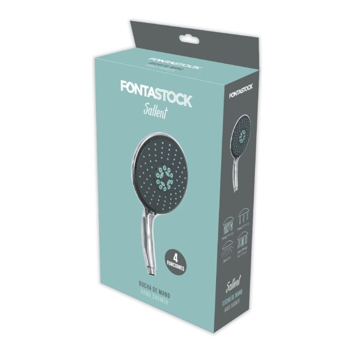 Alcachofa de Ducha Fontastock SALLENT H 1/2" Cromado 2 Alcachofa de Ducha Fontastock SALLENT H 1/2" Cromado 2