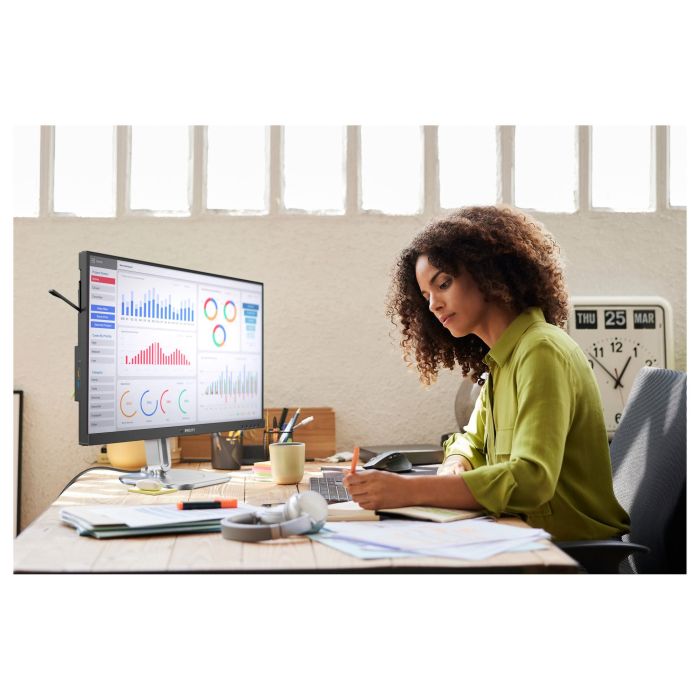 Philips 27B2G5500 Monitor de 27 Pulgadas Quad HD IPS 100Hz 4ms Antracita 2xHDMI DP USB 5