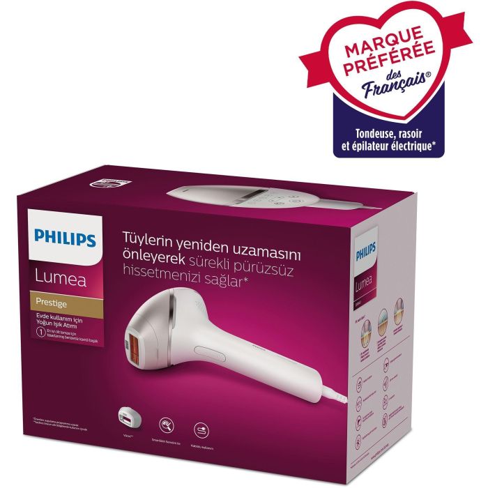 Philips BRI940/00 Depiladora Láser e IPL blanco/gris. Dispositivo de luz pulsada intensa para reducción de vello permanente. 0 Philips BRI940/00 Depiladora Láser e IPL blanco/gris. Dispositivo de luz pulsada intensa para reducción de vello permanente. 0
