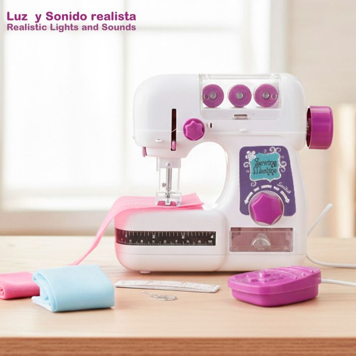 Máquina de Coser de juguete Colorbaby 19 X 17 X 8 CM (4 Unidades) 5 Máquina de Coser de juguete Colorbaby 19 X 17 X 8 CM (4 Unidades) 5