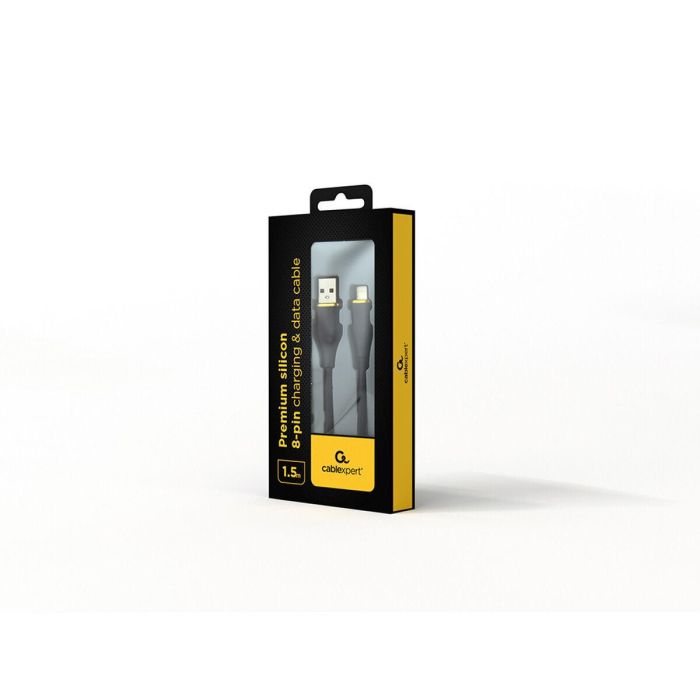 Gembird GMB Audio CC-USB2S-AM8PM-1.5M-BK cable USB USB 2.0 1,5 m USB A Negro 2 Gembird GMB Audio CC-USB2S-AM8PM-1.5M-BK cable USB USB 2.0 1,5 m USB A Negro 2