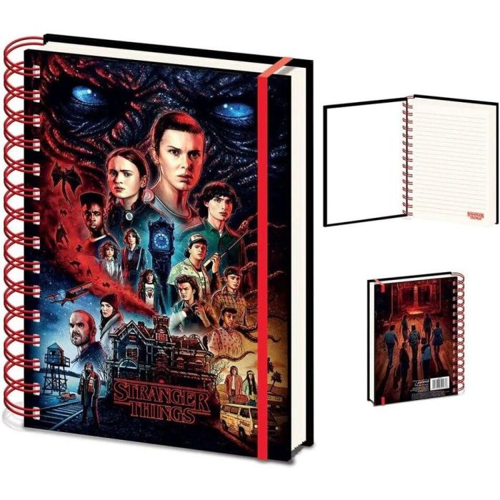 Pyramid Cuaderno A5 Stranger Things 21x15cms