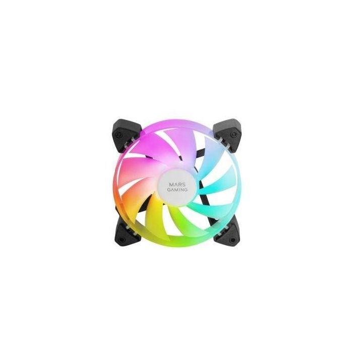 Mars Gaming MF-3A Kit 3 Ventiladores 120mm ARGB 360º Sin Marco Ultrasilenciosos compatible Aura Sync/Mystic Light/RGB Fusion 4 Mars Gaming MF-3A Kit 3 Ventiladores 120mm ARGB 360º Sin Marco Ultrasilenciosos compatible Aura Sync/Mystic Light/RGB Fusion 4