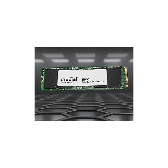 Crucial CT1000E100SSD8 SSD Interno 1 TB PCIe Gen4 NVMe M.2 Hasta 5000 MB/s 2