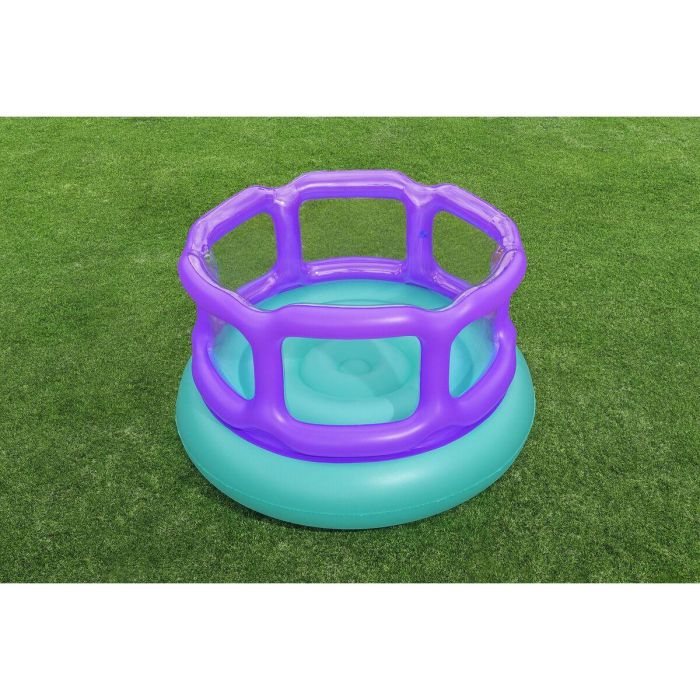 Bestway Saltador Hinchable Juegos con Bolas 152x152x84 cm +3 Años Interior y Jardin 52646 1 Bestway Saltador Hinchable Juegos con Bolas 152x152x84 cm +3 Años Interior y Jardin 52646 1