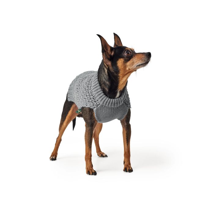 Hunter Perro Pullover Malmö Jersey Tejido 30 cm Gris 1