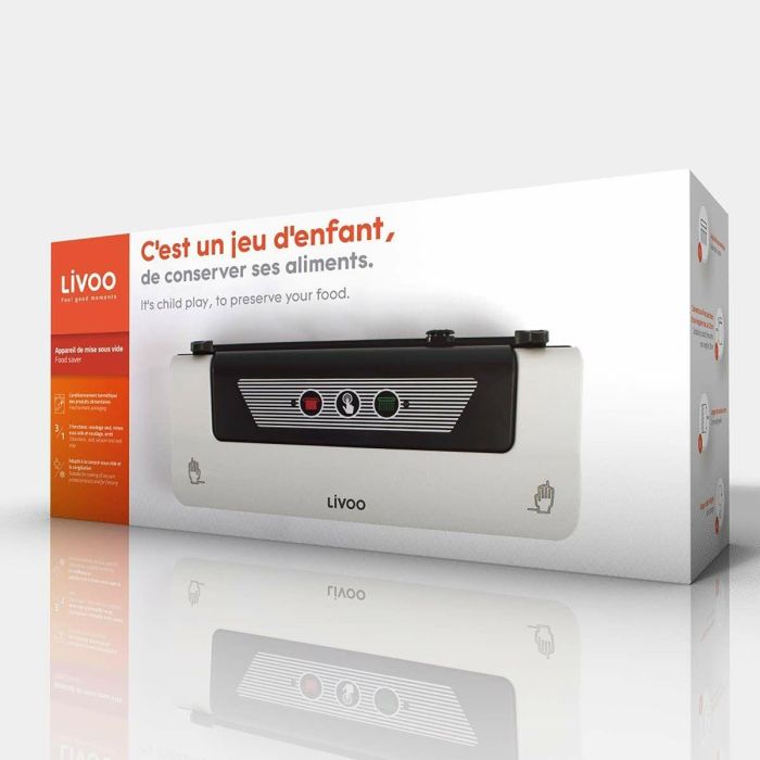 Livoo DOM357 Dispositivo de vacío para envasado hermético de alimentos 1