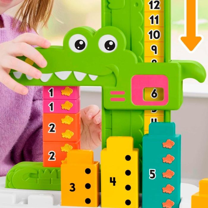 Fisher-Price Cocodrilo Aprende A Sumar Jct13 Juguete Educativo Infantil