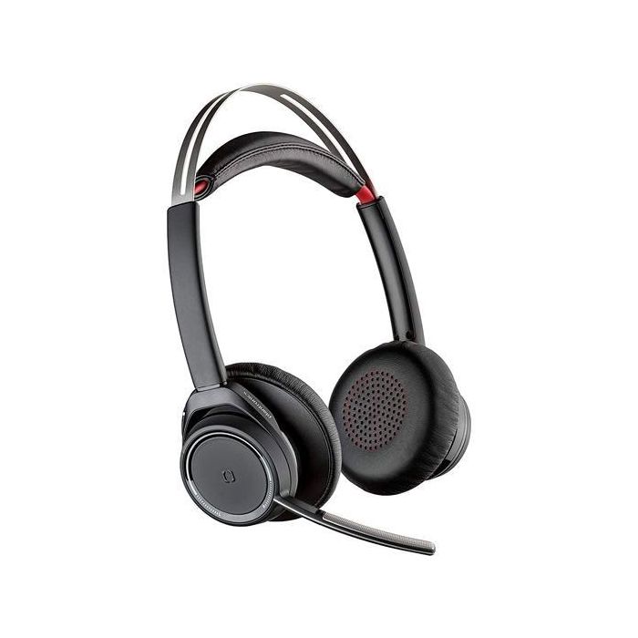 Hp Poly Auriculares Voyager Focus Uc B825-M Diadema Binaurales C- Micrófono Usb Bluetooth Negro