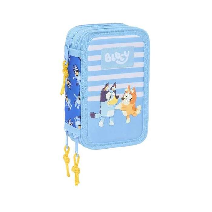 Safta Plumier Triple Bluey "Let's Play" 37 Piezas 12,5x19,5x5,5 cm 0 Safta Plumier Triple Bluey "Let's Play" 37 Piezas 12,5x19,5x5,5 cm 0