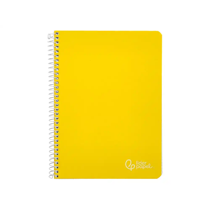 Liderpapel Cuaderno Espiral A4 Witty Tapa Dura 80 Hojas 90gr Rayado Horizontal Con Margen Amarillo 1