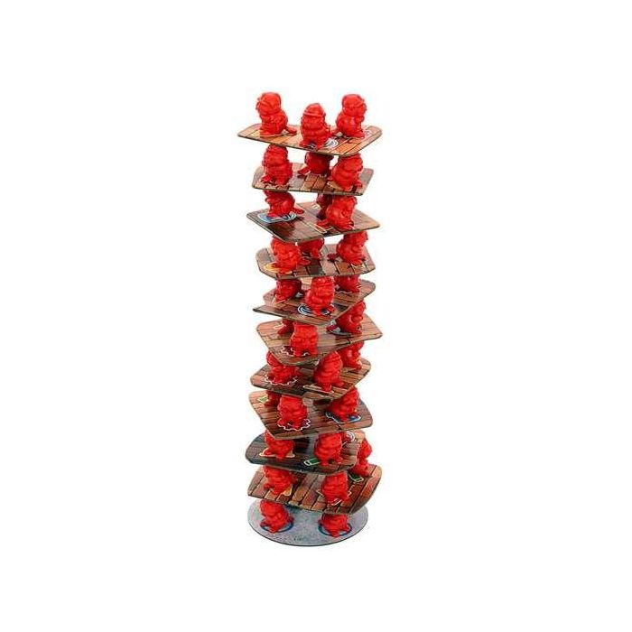 Juego castores constructores. si otro jugador hace caer la torre en tu turno, ¡ganas! 6 Juego castores constructores. si otro jugador hace caer la torre en tu turno, ¡ganas! 6