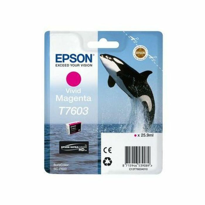 EPSON SURECOLOR SC-P600 Cartucho magenta vivo 1 EPSON SURECOLOR SC-P600 Cartucho magenta vivo 1