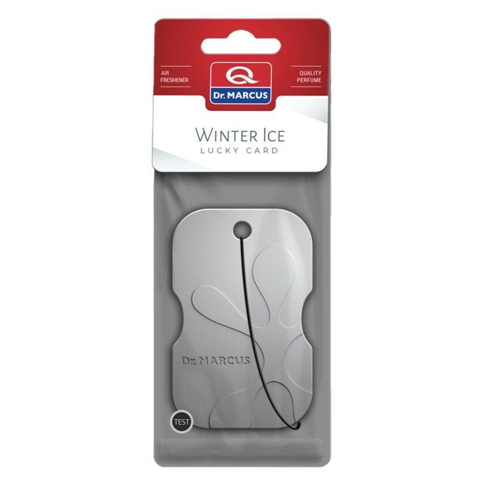 Ambientador para Coche Dr Marcus Lucky Card ICE CHILL Plástico Fragancia Colgante 2 Ambientador para Coche Dr Marcus Lucky Card ICE CHILL Plástico Fragancia Colgante 2