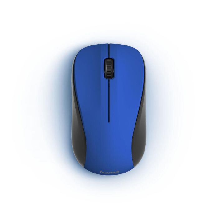 Ratón Inalámbrico Óptico Hama MW-300 V2 Azul Negro/Azul (1 unidad) 1 Ratón Inalámbrico Óptico Hama MW-300 V2 Azul Negro/Azul (1 unidad) 1