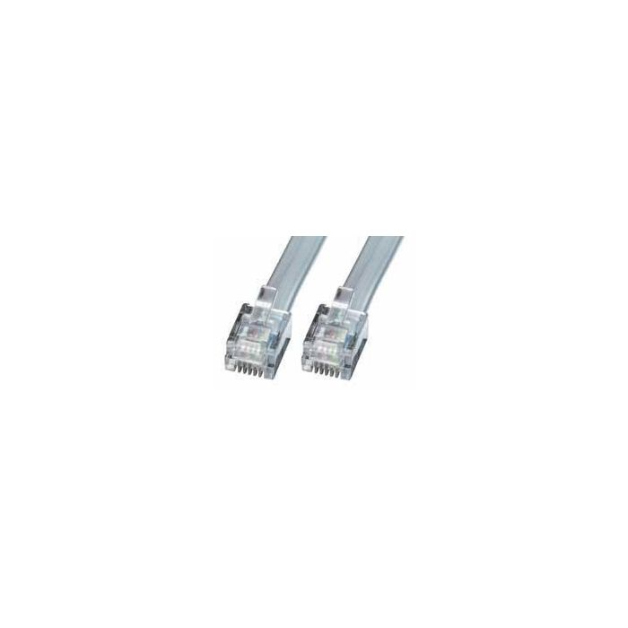 Lindy 2m RJ12 Cable 6P6C Lindy 2m RJ12 Cable 6P6C