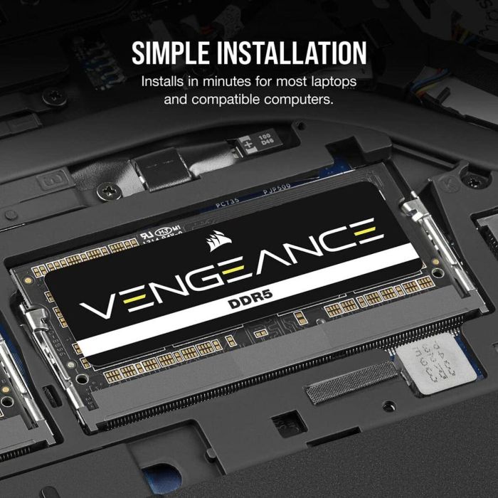 Corsair Vengeance CMSX16GX5M1A5200C44 módulo de memoria 16 GB 1 x 16 GB DDR5 5200 MHz 10 Corsair Vengeance CMSX16GX5M1A5200C44 módulo de memoria 16 GB 1 x 16 GB DDR5 5200 MHz 10