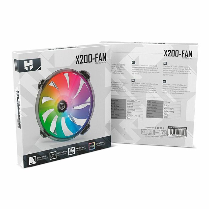 Ventilador de Caja Nox X200-FAN 2