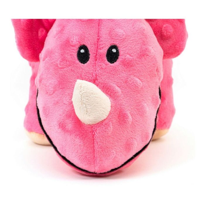 Gloria Peluche Para Perro Yamata, Dinosaurio Juguete Mullido con Sonido (Squeaker) y Texturas 3D, Poliéster, Color Rosa 1 Gloria Peluche Para Perro Yamata, Dinosaurio Juguete Mullido con Sonido (Squeaker) y Texturas 3D, Poliéster, Color Rosa 1