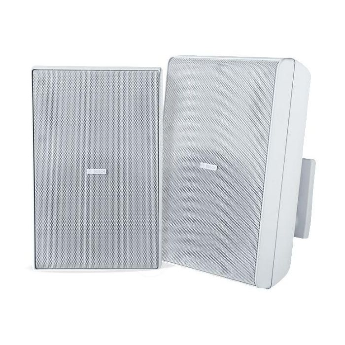 Bosch Altavoz de armario 8" 70/100V IP54, 90W SPL 110dB, para exteriores, blanco, pack 2 unidades