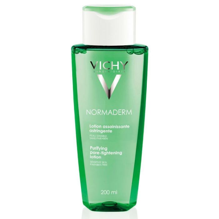Vichy NORMADERM Tónico Purificante con Ácido Salicílico 200 ml para Piel Grasa y Sensible