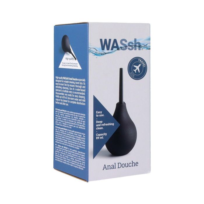 Lavativa Con Tapón Anal Expandible Virgite Negro 89 ml 2 Lavativa Con Tapón Anal Expandible Virgite Negro 89 ml 2