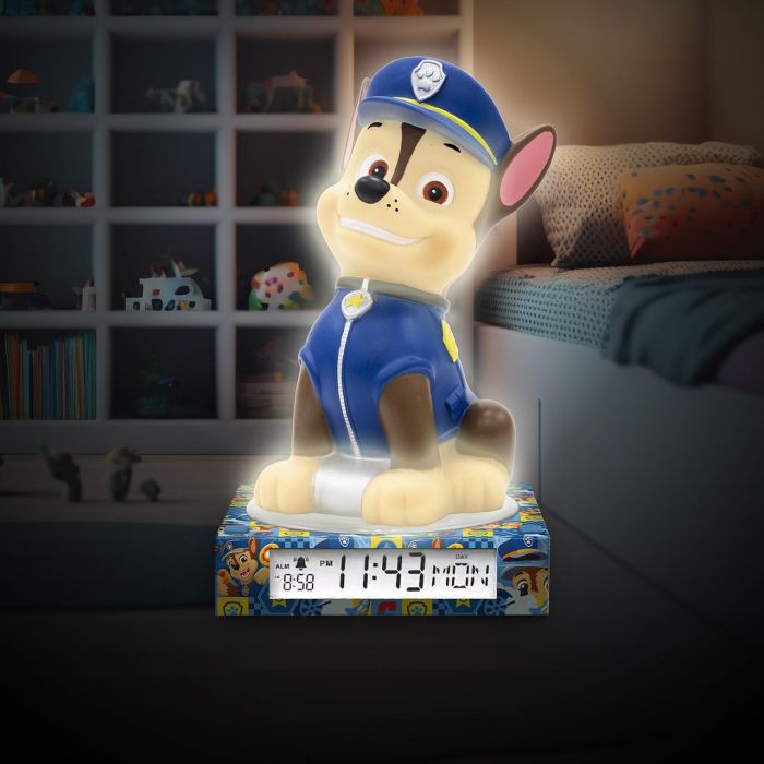 Lampara 3D Despertador+ Fecha Paw Patrol Pw19972 Kids 2 Lampara 3D Despertador+ Fecha Paw Patrol Pw19972 Kids 2