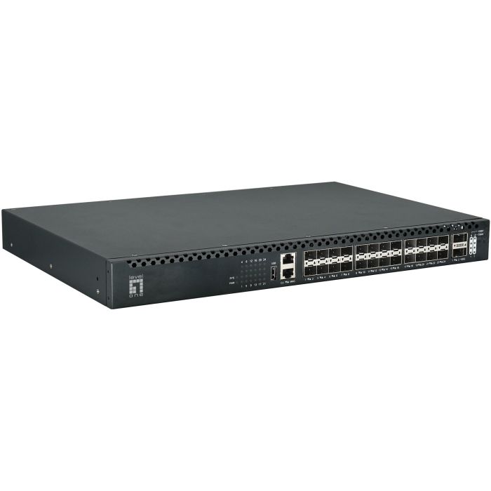 Switch 26x GE XQS-3126 2x40/100GbE 19" 185W 24xPoE 2 Switch 26x GE XQS-3126 2x40/100GbE 19" 185W 24xPoE 2