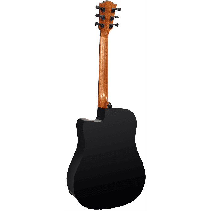 Guitarra Acústica Lâg Dreadnought Cutaway Tramontane 118 A/E - Negra 3 Guitarra Acústica Lâg Dreadnought Cutaway Tramontane 118 A/E - Negra 3