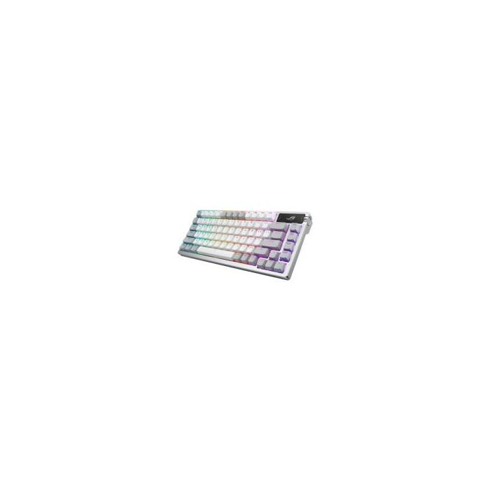 Asus ROG Azoth Wireless Teclado Mecánico Gaming (Blanco, Interruptores ROG NX, OLED) 90MP031A-BKSA10 Asus ROG Azoth Wireless Teclado Mecánico Gaming (Blanco, Interruptores ROG NX, OLED) 90MP031A-BKSA10