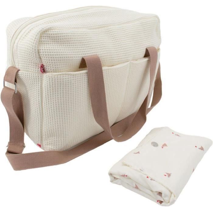 Bolso cambiador - DOMIVA - Amor Maternidad - Colchón portátil e impermeable Bolso cambiador - DOMIVA - Amor Maternidad - Colchón portátil e impermeable
