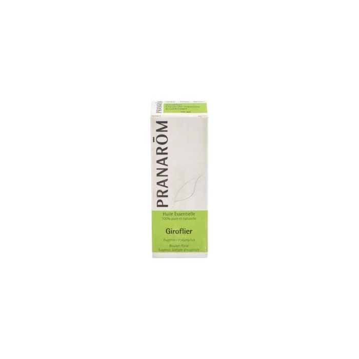 PRANAROM ACEITES Esencial de Clavo de Especias, Eugenia caryophyllus, 10ml, para Aromaterapia y Uso Tópico
