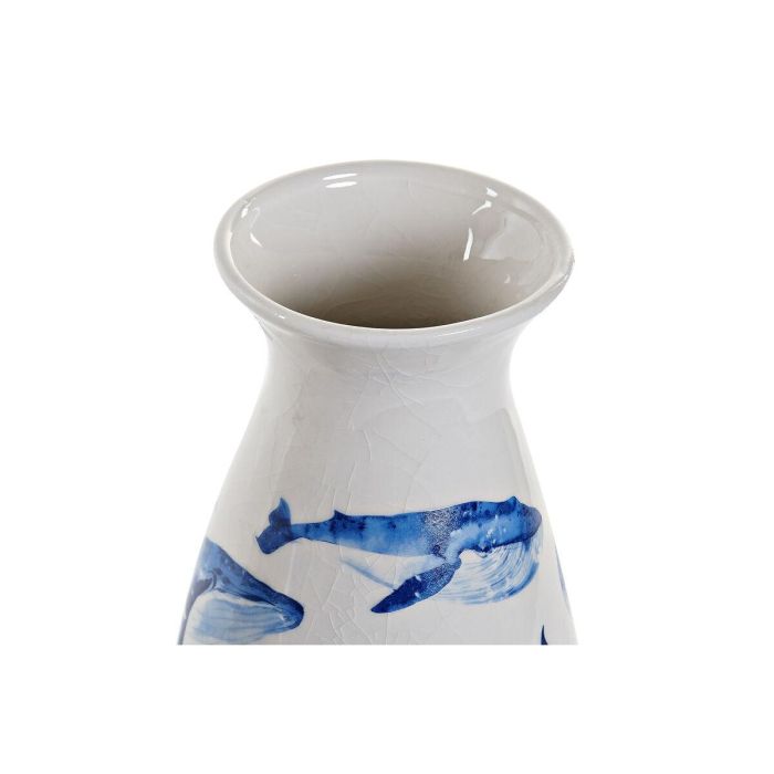 Jarron Mediterraneo DKD Home Decor Azul Celeste Azul Marino 16 x 31 x 16 cm (2 Unidades) 1 Jarron Mediterraneo DKD Home Decor Azul Celeste Azul Marino 16 x 31 x 16 cm (2 Unidades) 1